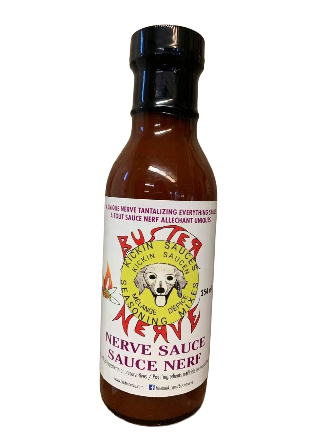 Buster Nerve Tropical Heatwave Hot Sauce