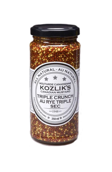 Kozliks Triple Crunch Mustard