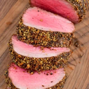 Peppercorn Eye of Round Steak